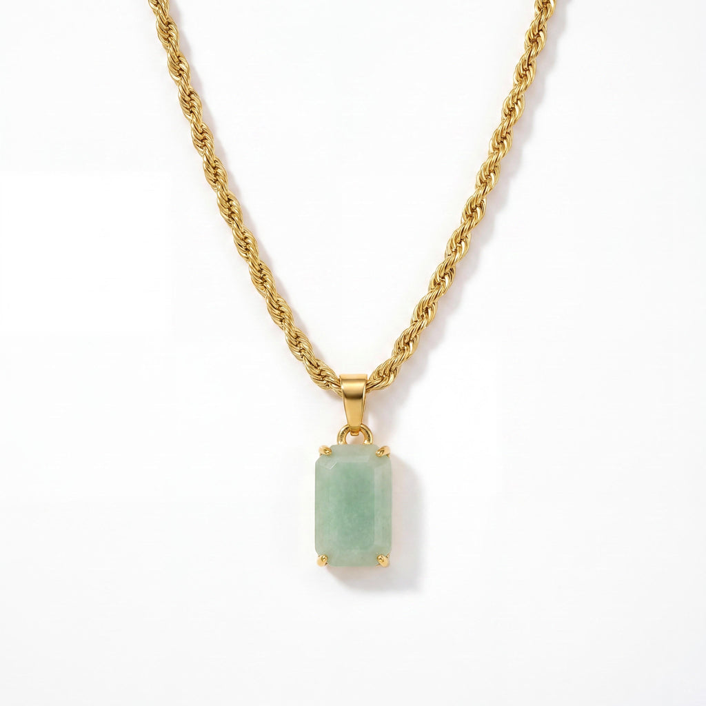 Collier Horizon Émeraude