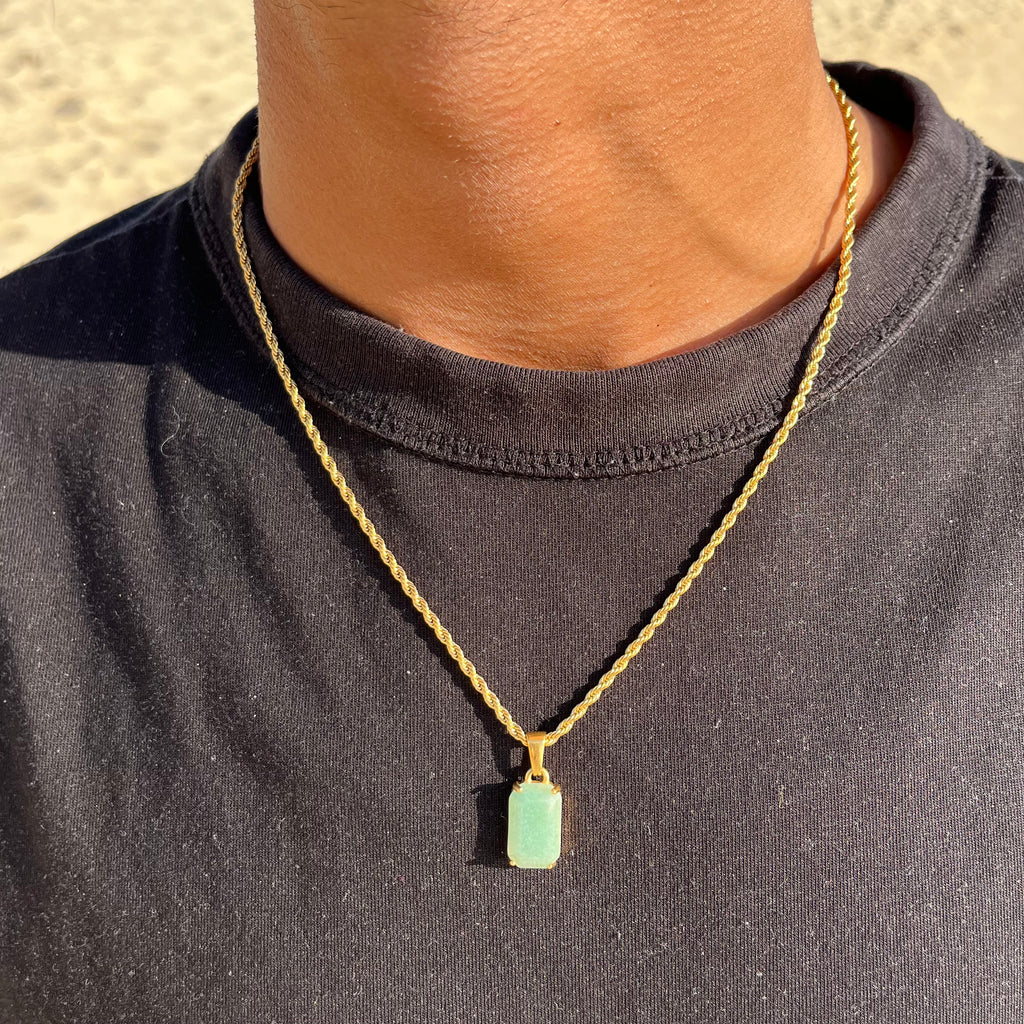 Collier Horizon Émeraude