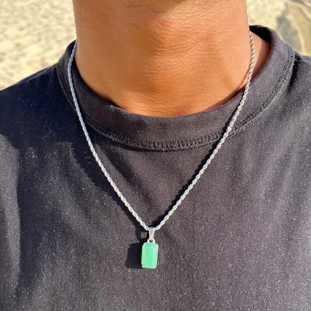 Collier Horizon Émeraude