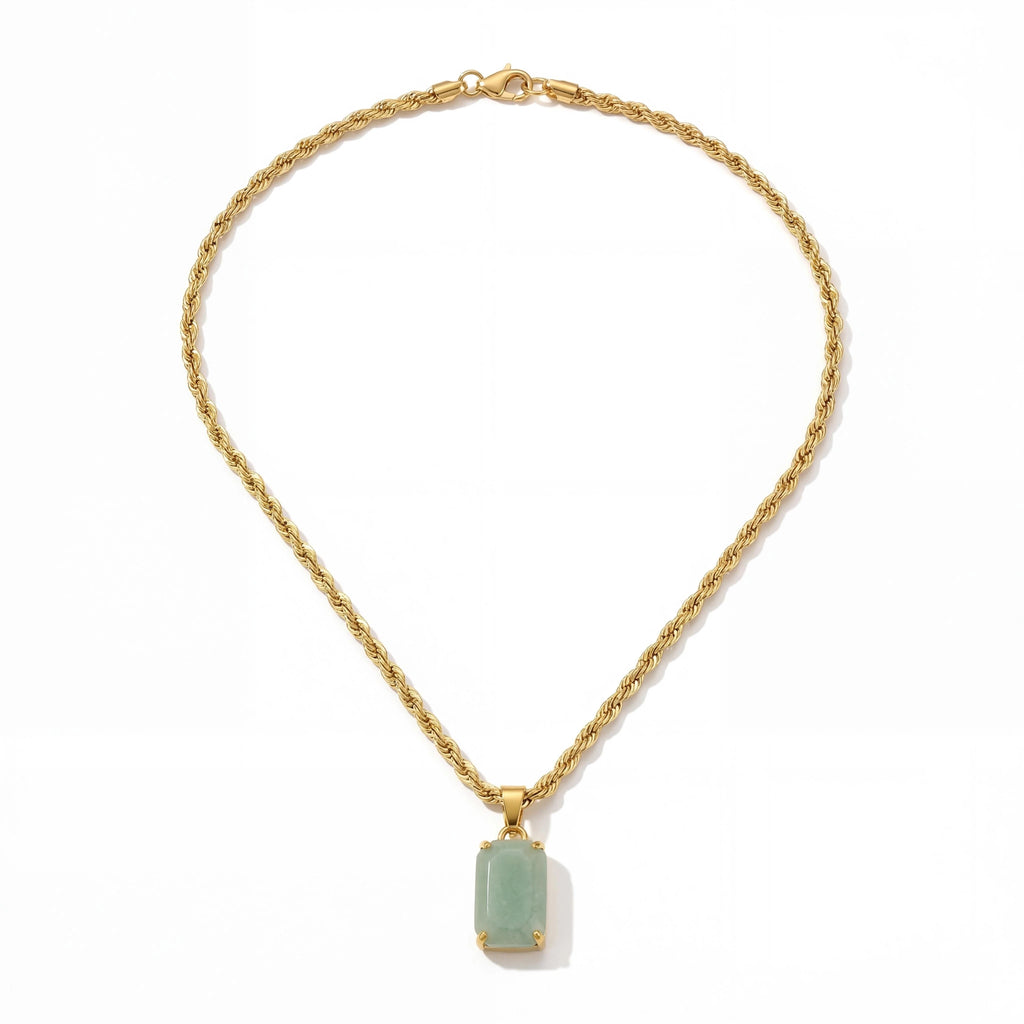 Collier Horizon Émeraude